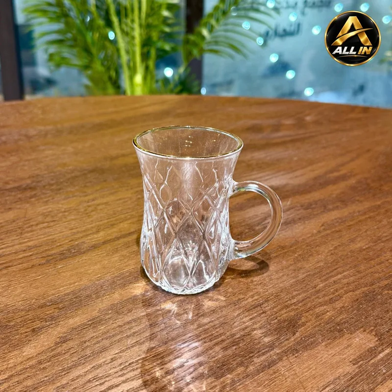 طقم كاسات شاي 12 مخصور 0667