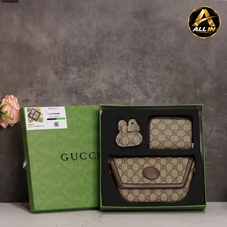طقم شنطة 3 قطع GUCCI.