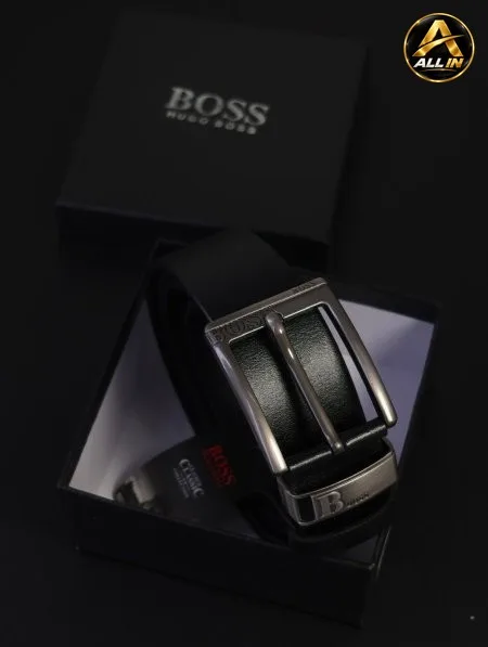 قشط BOSS جلد كواليتي عالي / مرفق بعلبة.