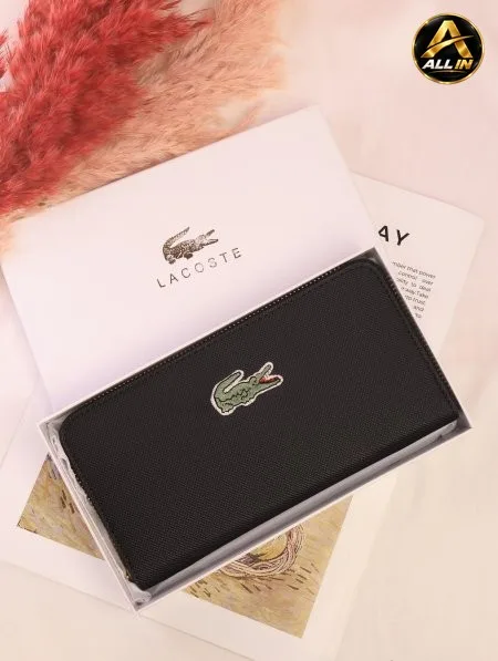 جزدان LACOSTE / مرفق بعلبة.