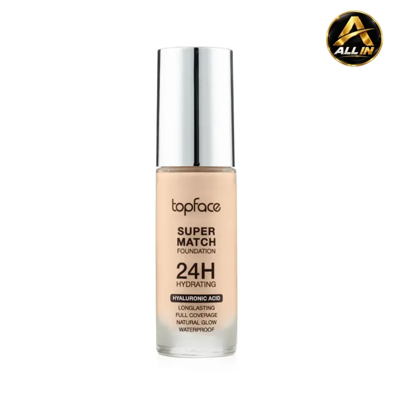 كريم أساس Topface Super Match Foundation 24H Hydrating 30ML