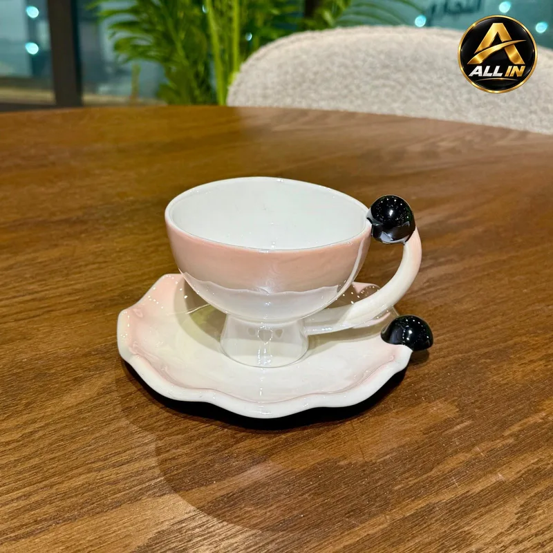 طقم كاسات شاي 6+6 جرة ADC F13