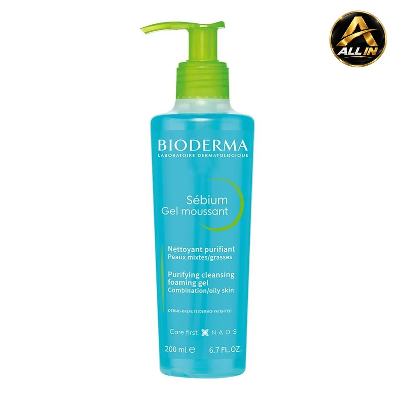 غسول لطيف ومنقي للبشرة من بيوديرما | Bioderma Sebium 200ml