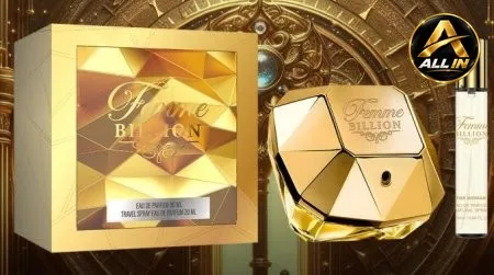 عطر (BILLION) سعة 100 مل مع تست بسعة 20 مل.