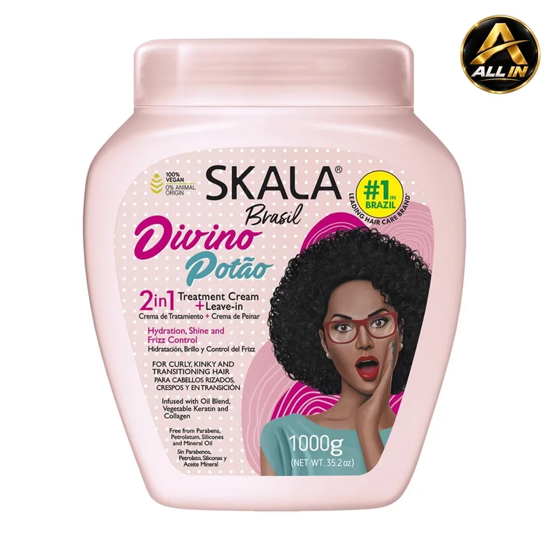 بلسم سكالا للشعر بزيت الارجان و الخروع Skala hair conditioner Castor Oil, Argan Oil
