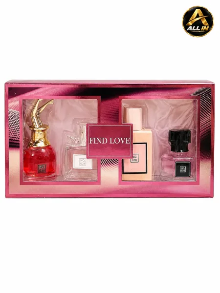 بكج عطر 4 قطع من FIND LOVE.