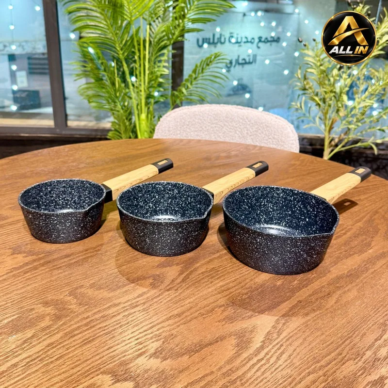 طقم كسرولة 14+16+18 جرانيت SM-276 BL1007