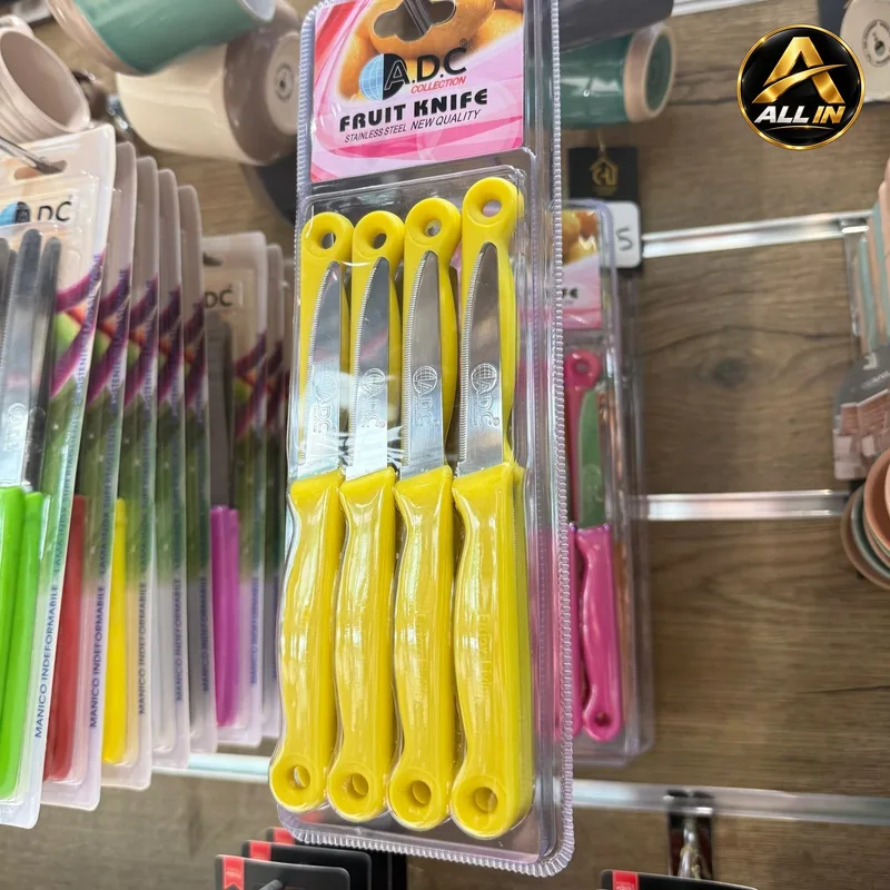 سكينة فواكه يد بلاستيك ملون DT-1004-N