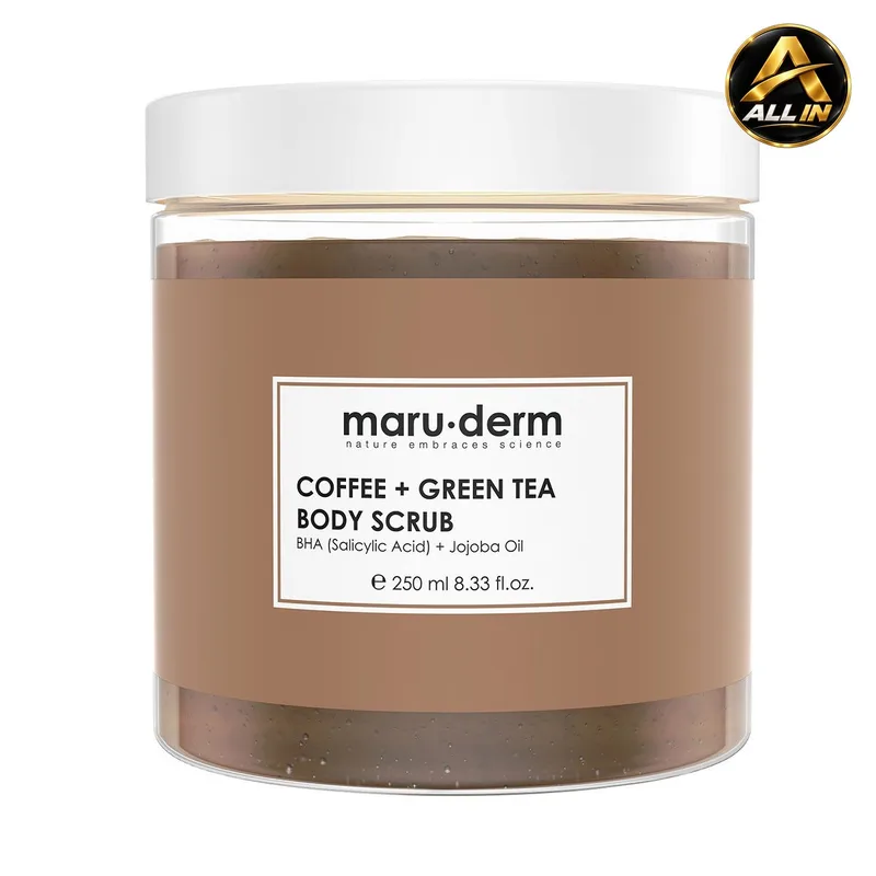 مقشر الجسم من ماروديرم بالقهوة والشاي الأخضر Maruderm Coffee Extract+Green Tea Body Scrub