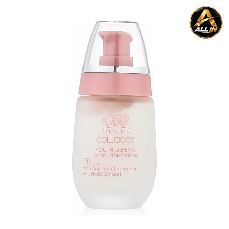 كريم ترطيب لتأخير خطوط الوجه | Eva Collagen Youth Defense Moisturizing Cream