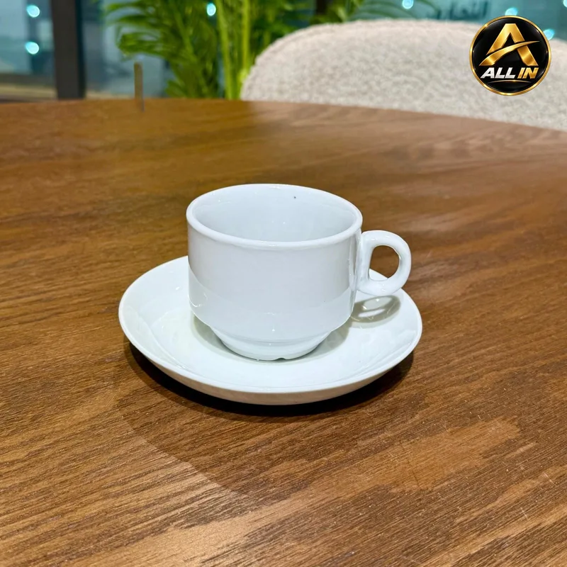 طقم كاسات شاي 6+6 مطاعم بورسلان 7402