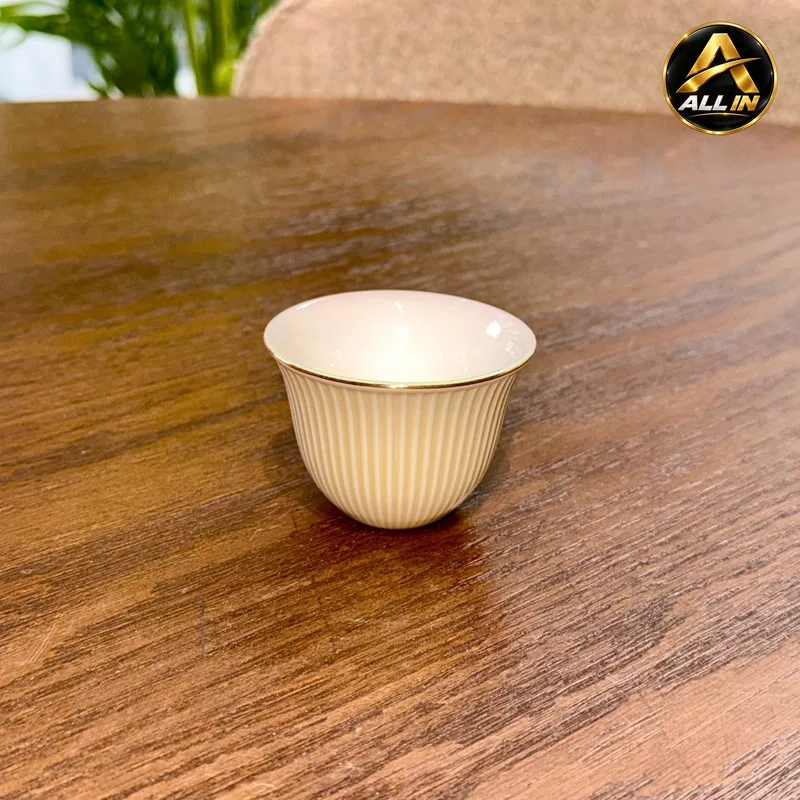 طقم فناجين سادة 12 بورسلان AMBER 12SY