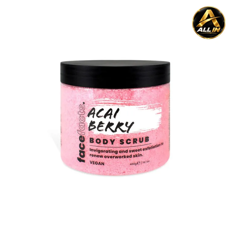 مقشر توت اكاي من فيس فاكتس | Face Facts Acai Berry Body Scrub