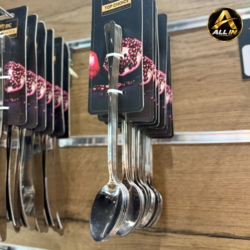 طقم معالق بوظة ستانليس ستيل مطاعم SM-135