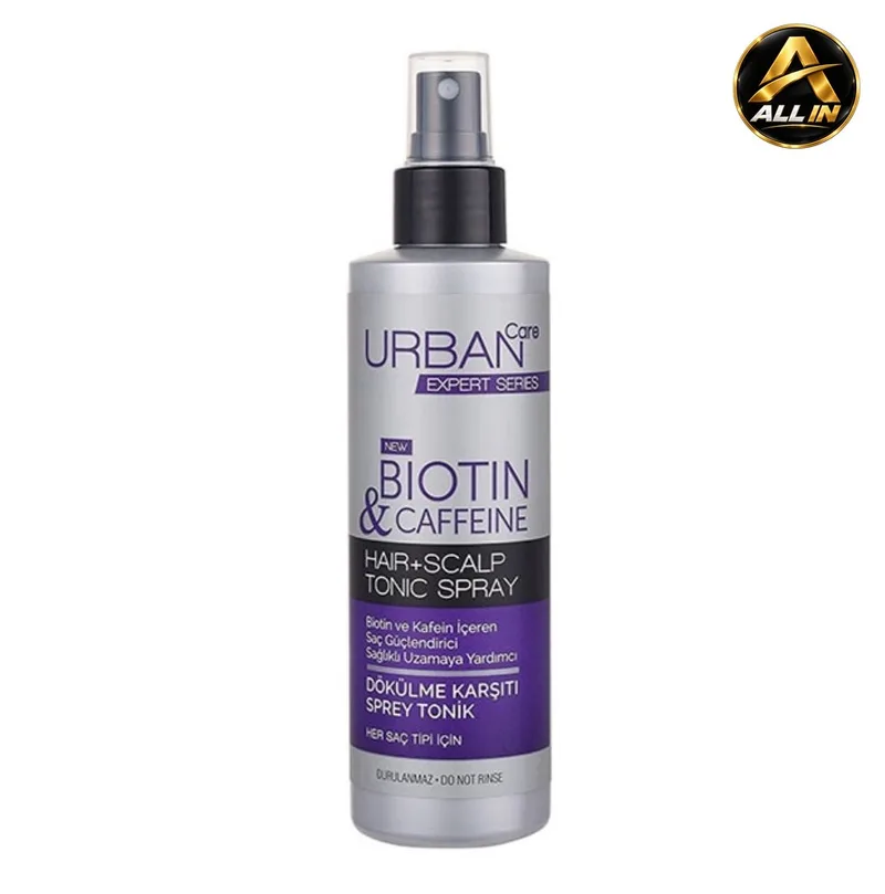تونر الببيوتين والكافين المضاد لتساقط Urban Care Tonic Biotin and Caffeine Anti-Hair Loss 200ML