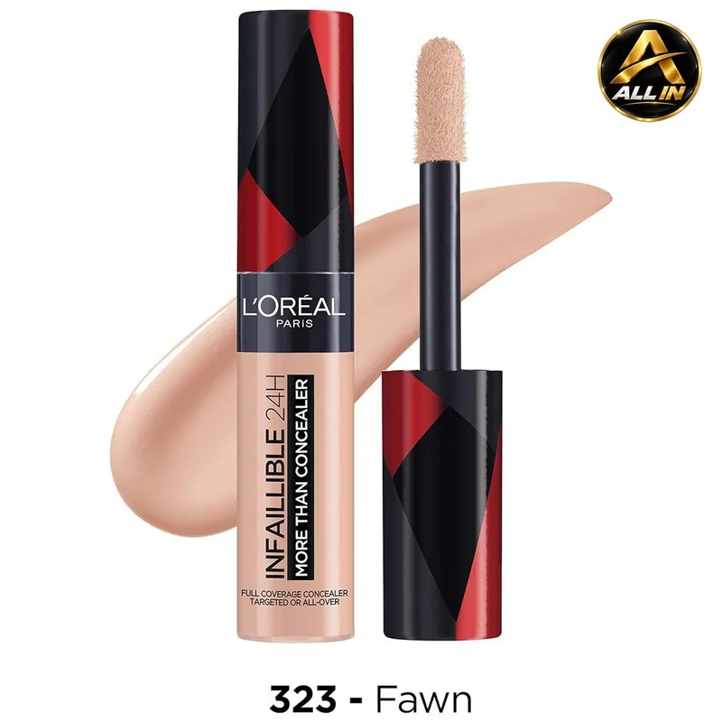 فاونديشين لوريال انفالابيل فريش وير L’ORÉAL PARIS Infallible 24H More Than Concealer