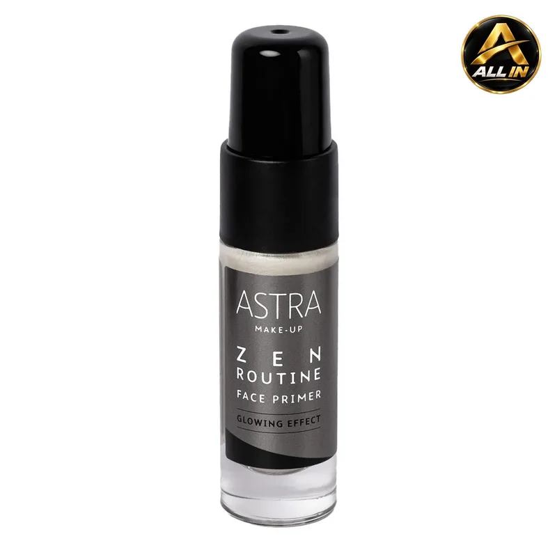 برايمر الوجه لإضفاء إشراقة متألقة من استرا ASTRA ZEN ROUTINE FACE PRIMER GLOWING EFFECT