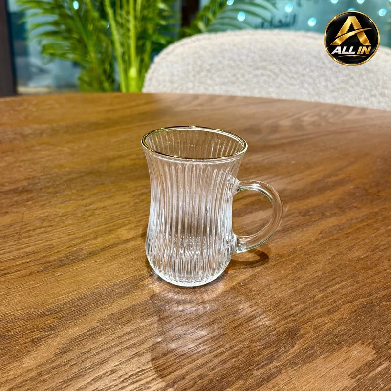 طقم كاسات شاي 12 مخصور 0665