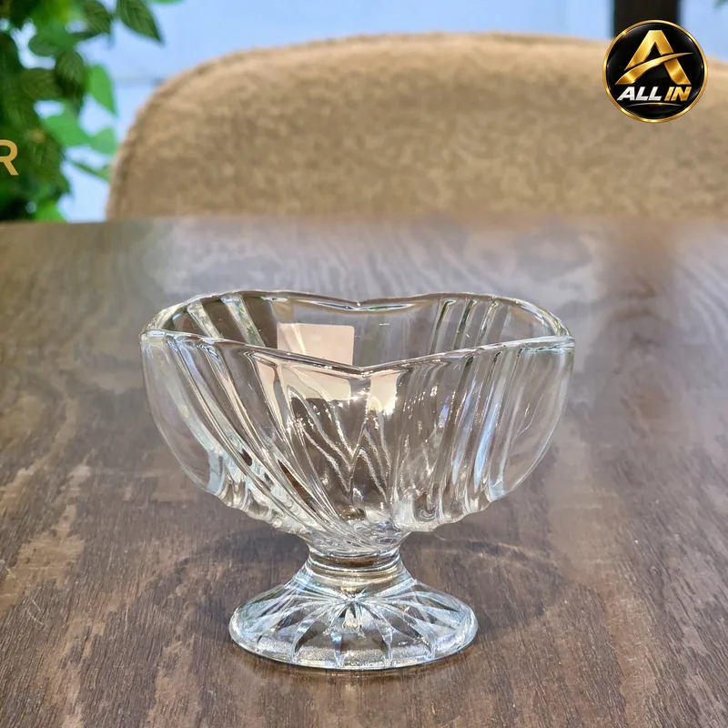 طقم كاسات بوظة 6 شفاف S12-45