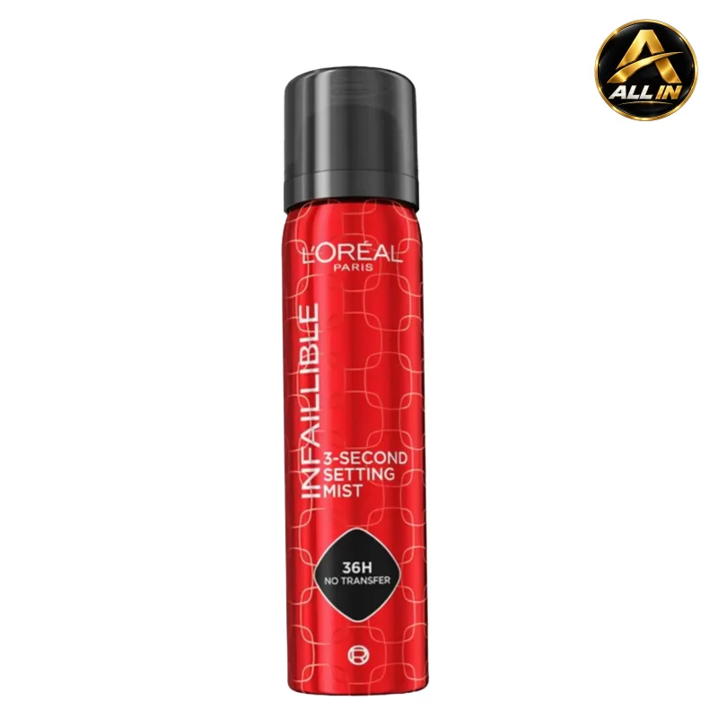 بخاخ تثبيت المكياج L’Oréal Paris Infallible Makeup Setting Spray 75ML