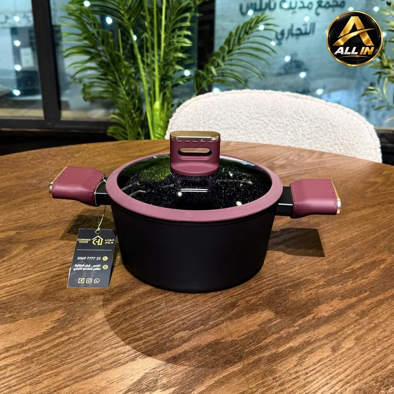 طنجرة اسود ونهدي 20 سم ADC-2206