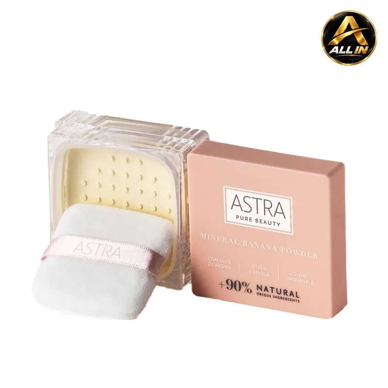 لوس باودر من أسترا بيور بيوتي ASTRA PURE BEAUTY MINERAL BANANA POWDER