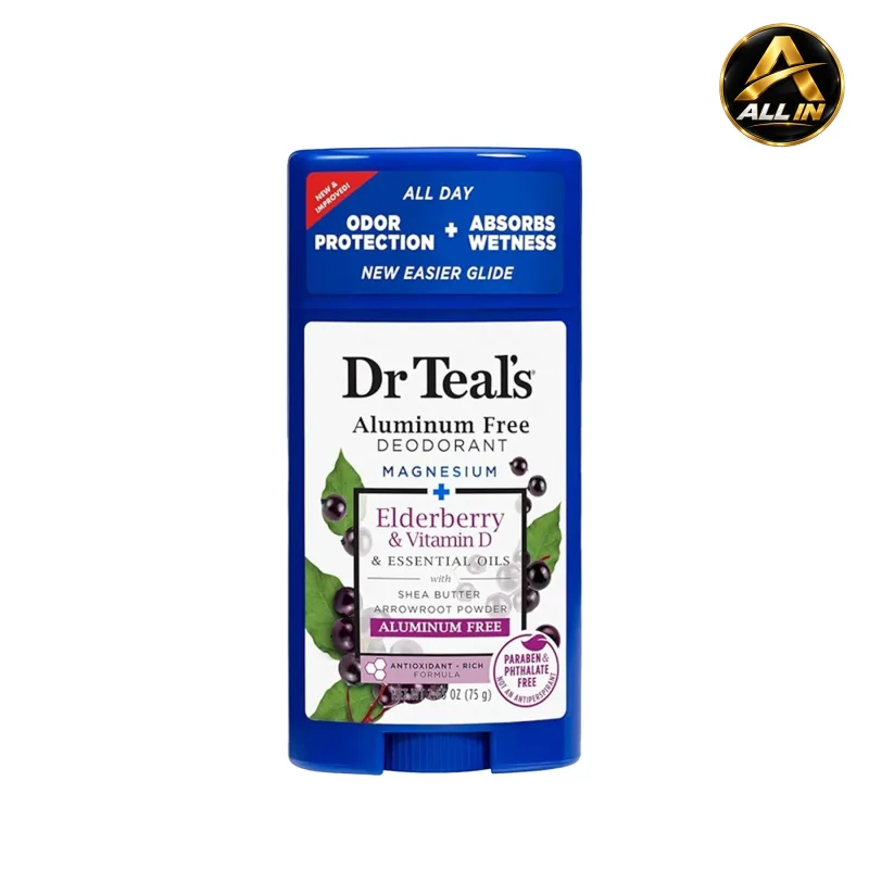 مزيل عرق دكتور تيلز Dr. Teal’s Deodorant