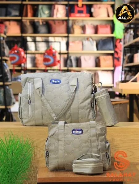 طقم شنطة بيبي chicco .