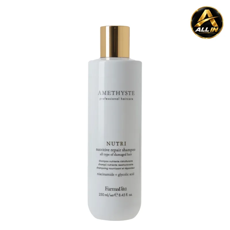 شامبو ترطيب لطيف 250 مل — FARMAVITA AMETHYSTE BOTANICAL HYDRA – Gentle Hydrating Shampoo