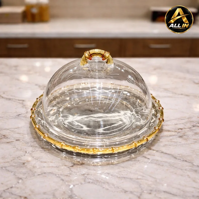 مضيفة مدور مع غطاء زجاج ADC7315-1